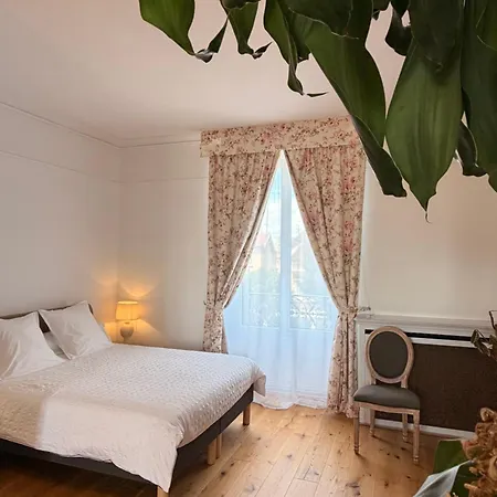 Des Dames 40m2,jardin Fleuri Apartamento